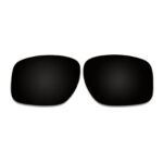 Replacement Polarized Lenses for Oakley Sliver OO9262  (Black Color Lenses)