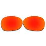 Replacement Polarized Lenses for Oakley Pulse OO9198 (Fire Red Mirror)