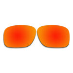 Replacement Polarized Lenses for Oakley Latch Square (Latch Sq) OO9353 (Fire Red Coating)