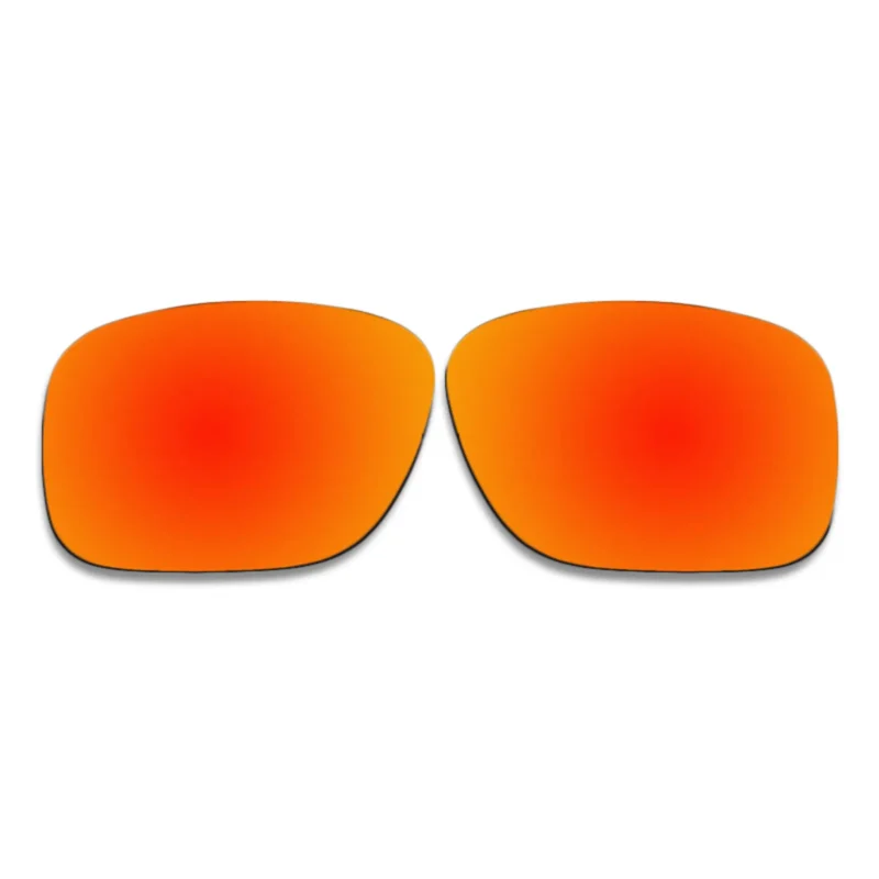 Replacement Polarized Lenses for Oakley Latch Square (Latch Sq) OO9353 (Fire Red Coating)