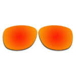 Polarized Lenses for Oakley Trillbe X OO9340 (Fire Red Coating)