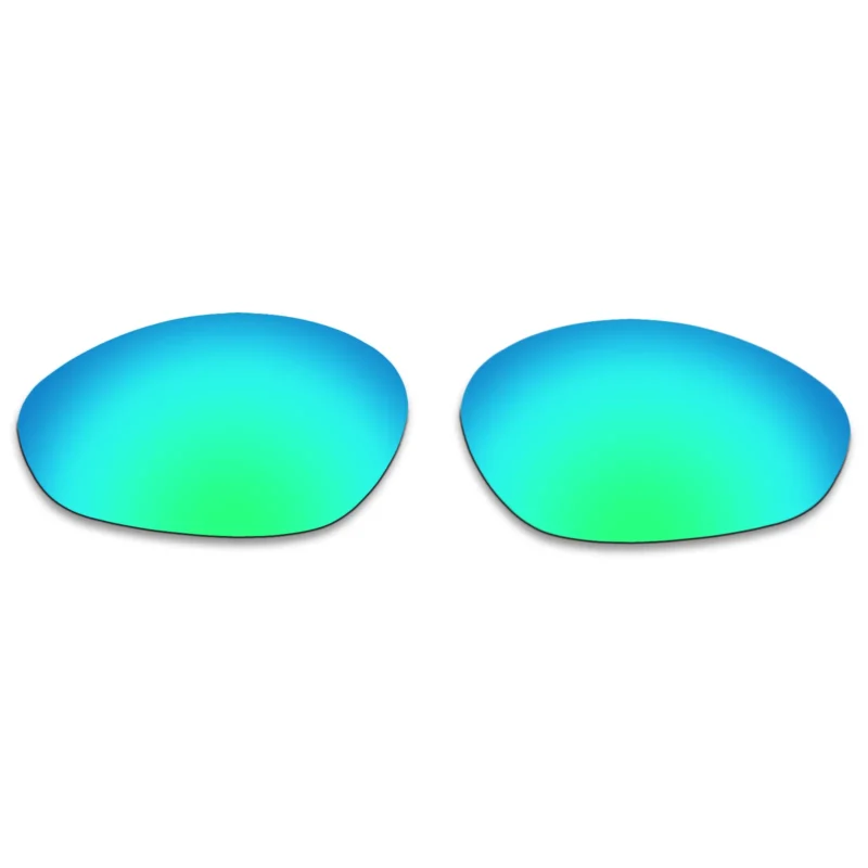 Polarized Replacement Lenses for Oakley Monster Dog (Emerald Green Mirror)