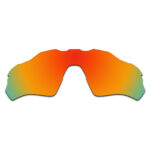 Replacement Polarized Lenses for Oakley Radar EV XS Path (Youth Fit) OJ9001 (Fire Red Coating)
