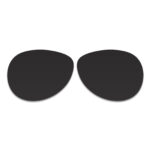 Replacement Polarized Lenses for Oakley Tie Breaker OO4108 (Black Color Lenses)