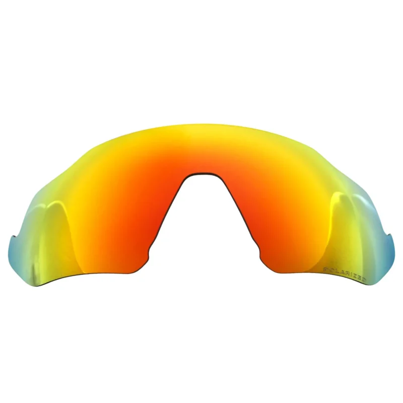 Polarized Replacement Lenses For Oakley Flight Jacket OO9401 (Fire Red)