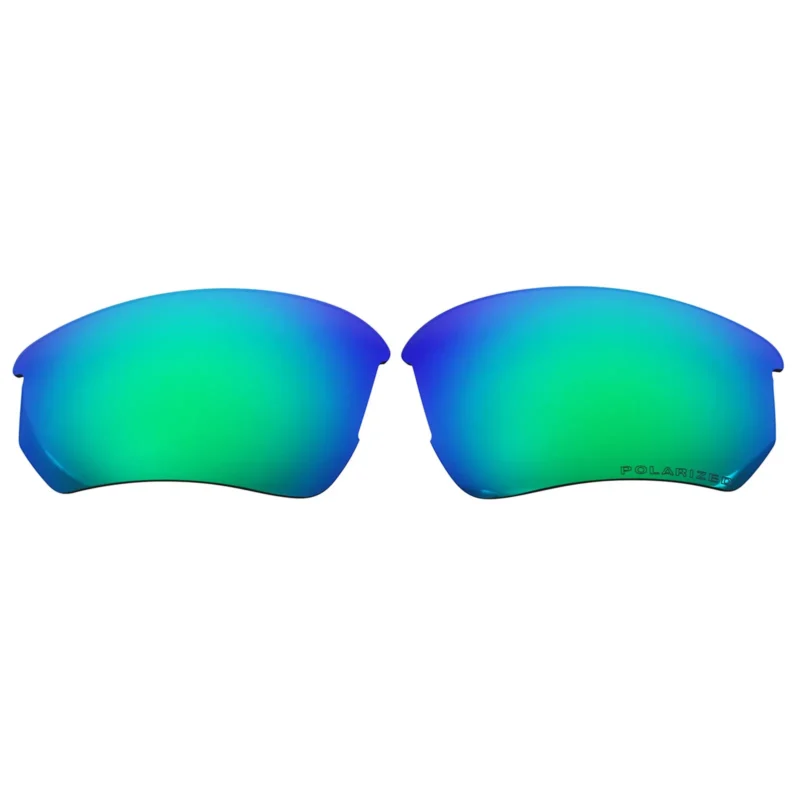 Polarized Replacement Lenses For Oakley Flak Beta (Asian Fit) OO9372 (Green Coating)