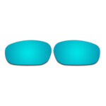 Replacement Polarized Lenses for Oakley Racing Jacket, New (Ice Blue Mirror)