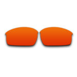 Replacement Polarized Lenses for Oakley Bottlecap (Fire Red Mirror)