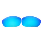 Replacement Polarized Lenses for Oakley Straight Jacket 2007 (Ice Blue Mirror)