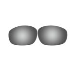 Replacement Polarized Lenses for Oakley Big Square Wire (Silver Coating)