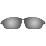 Replacement Polarized Lenses for Oakley Fast Jacket OO9097 (Silver Coating Mirror)