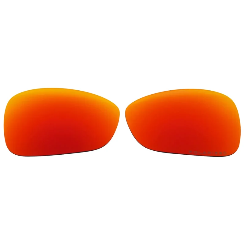 Polarized Replacement Lenses For Oakley Montefrio (Square O & Stretchline) (Fire Red)