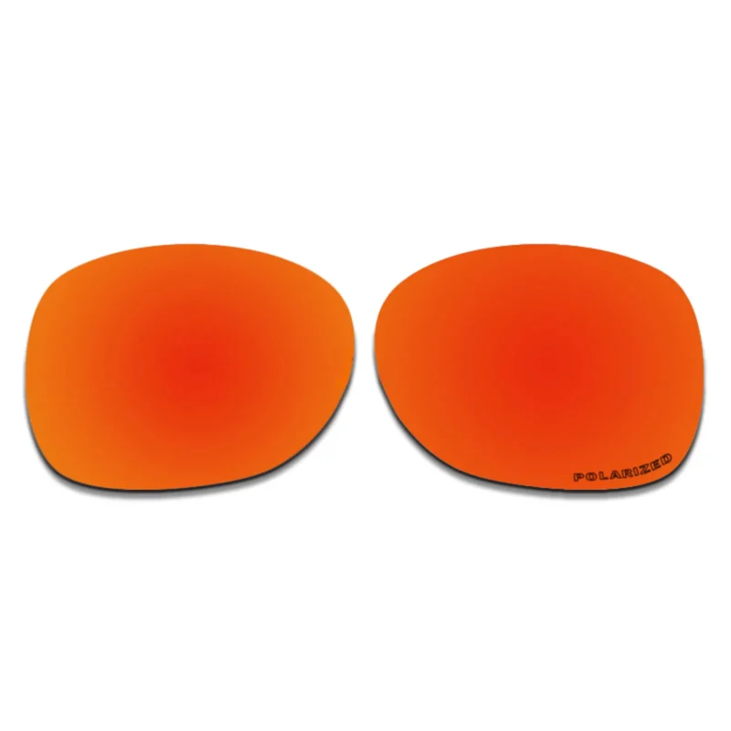 Replacement Polarized Lenses for Oakley Necessity OO9122 (Fire Red Mirror)