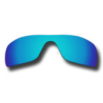 Replacement Polarized Lenses for Oakley Batwolf OO9101 (Blue Coating Mirror)