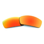 Polarized Replacement Sunglasses Lenses for Spy Optics Dirk (Fire Red Mirror)