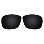 Polarized Replacement Sunglasses Lenses for Spy Optics Angler (Black)