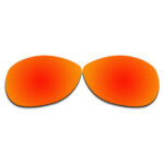 Polarized Sunglasses Replacement Lens For Ray-Ban RB3342 Warrior (60mm) (Fire Red Coating)