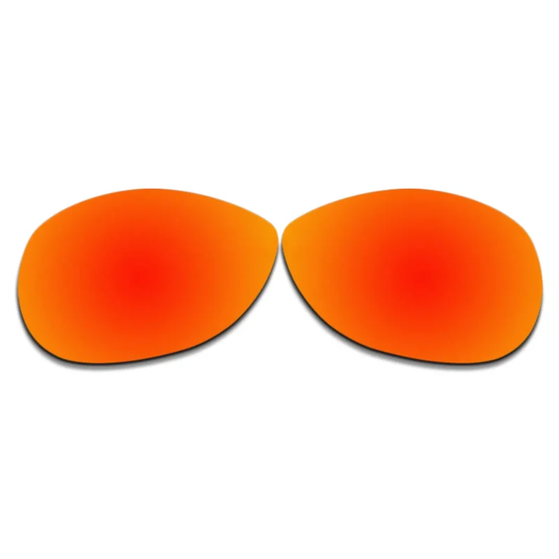 Polarized Sunglasses Replacement Lens For Ray-Ban RB3342 Warrior (60mm) (Fire Red Coating)