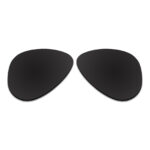 Polarized Sunglasses Replacement Lens For Ray-Ban Aviator Small RB3044 (52mm) (Black Color)