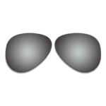 Polarized Sunglasses Replacement Lens For Ray-Ban Aviator RB3026 (62mm) (Silver Coating)