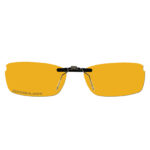 Custom Polarized  Clip On Replacement Sunglasses For Oakley WINGSPAN OX5040 5040 53x17 (Yellow) - Night Vision