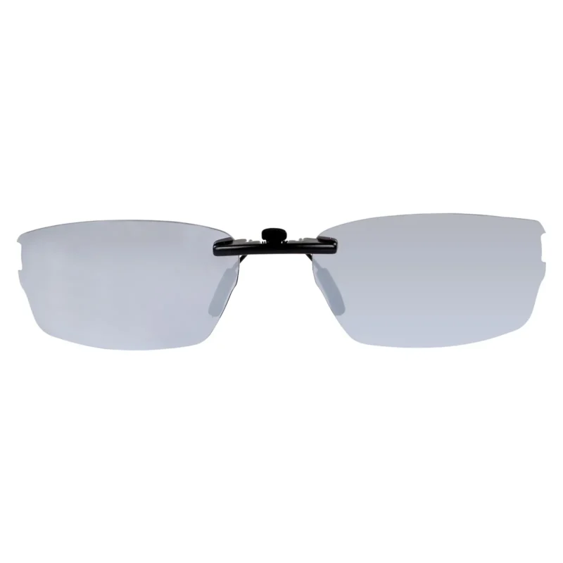 Custom Polarized Clip On Replacement Sunglasses For Oakley DOUBLE TAP OX3123 3123 53x18 (Silver Color)