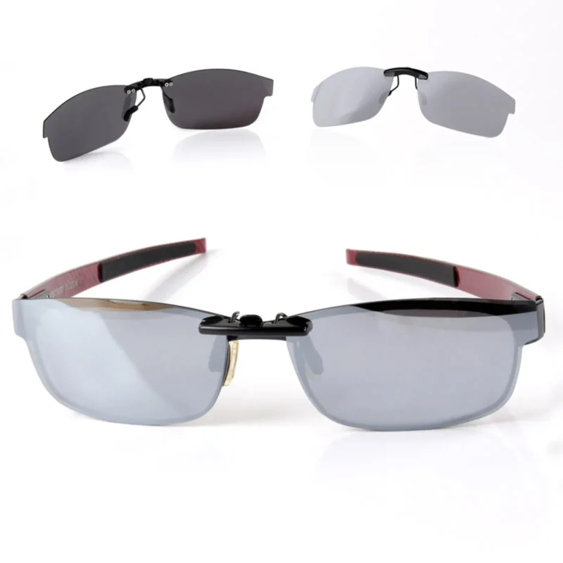 Custom Polarized Clip on Replacement Sunglasses For Oakley CARBON PLATE (55mm) OX5079 55x18 (Silver Color) - Image 7