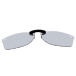 Custom Polarized Clip On Sunglasses For RAYBAN RB5228 (RX5228) 50-17-140 50x17 (Silver)