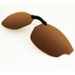 Custom Polarized Clip On Replacement Sunglasses For Oakley Crosslink Strike (56) OX8048 56-18-143 (Bronze Brown)