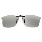 Photochromic Replacement 10-20% Polarized ClipOn Lenses 54-17-140 For RayBan RB7047 (Adapt Grey)