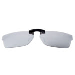 Custom Polarized Clip-On Sunglasses For Ray-Ban RB5268 48-17-135 48x17 (Silver Color)