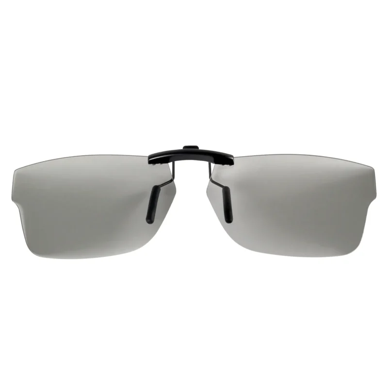 Photochromic Replacement 10-20% Polarized ClipOn Lenses 50-17-135 For RayBan RB5268 (Adapt Grey)