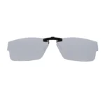 Custom Polarized Clip On Replacement Sunglasses For Oakley Airdrop (53) OX8046 53-18-143 (Silver))