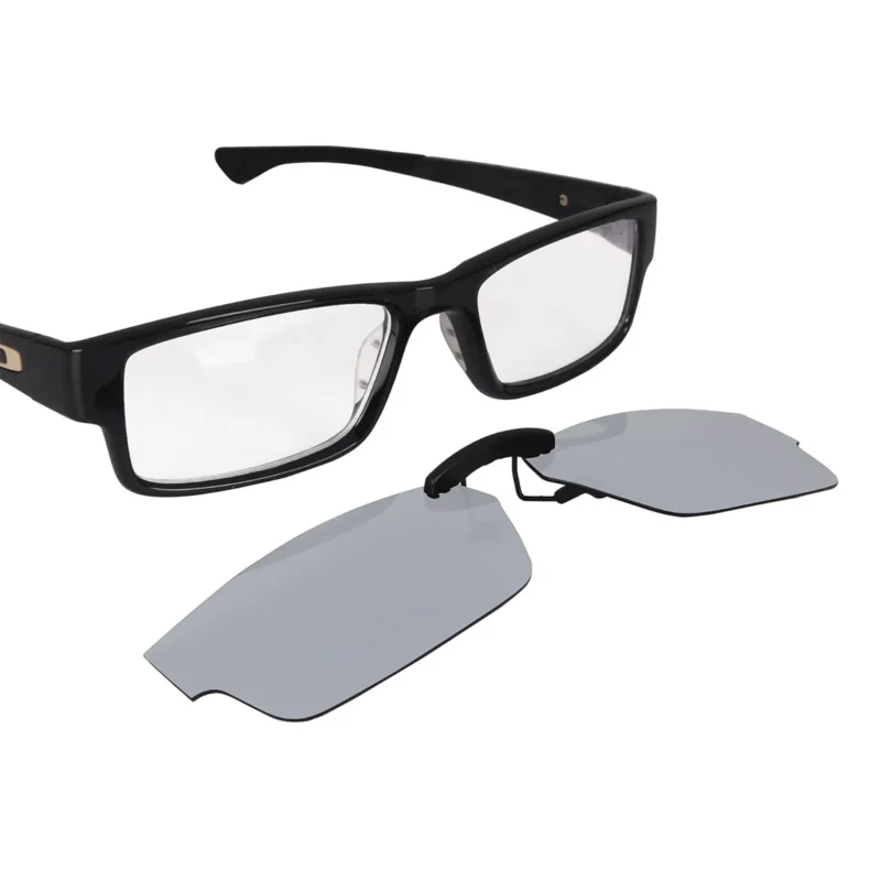 Custom Polarized Clip On Replacement Sunglasses For Oakley Airdrop (53) OX8046 53-18-143 (Silver)) - Image 4