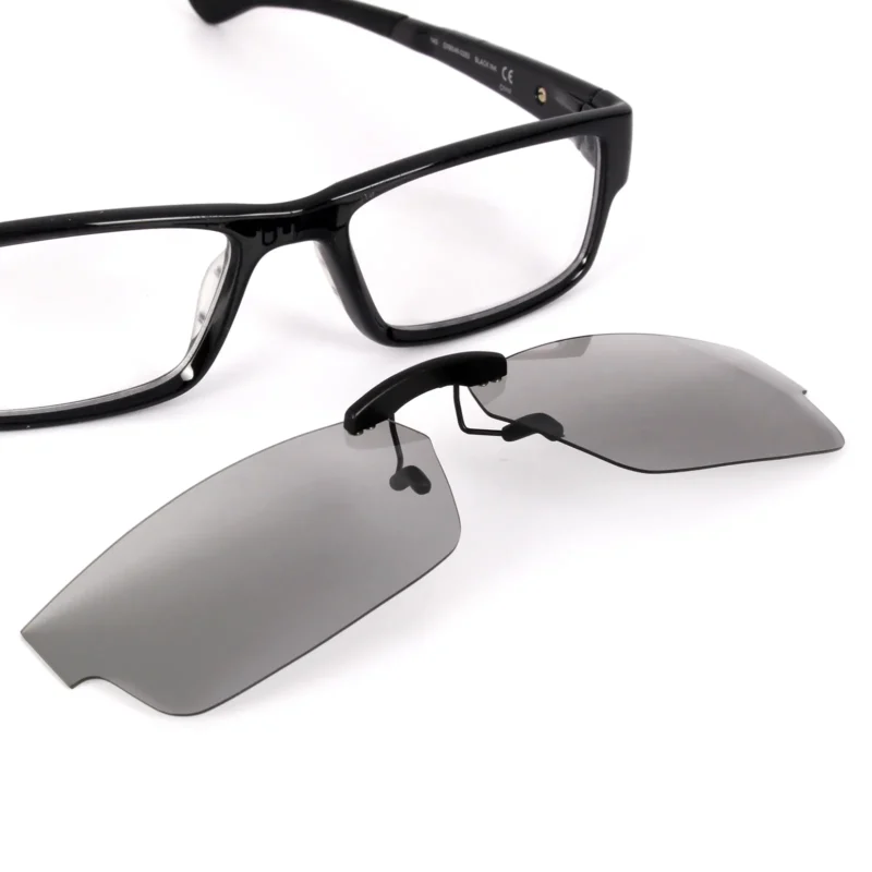 Photochromic 10-20% Polarized Replacement Lenses For Oakley AIRDROP 53 OX8046 53-18-143 (Adapt Grey) - Image 4