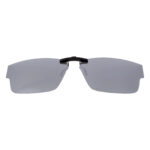 Custom Polarized  Clip-On Replacement Sunglasses For Oakley Airdrop (55) OX8046 55-18-143 (Silver)