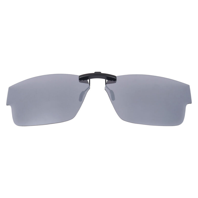 Custom Polarized  Clip-On Replacement Sunglasses For Oakley Airdrop (55) OX8046 55-18-143 (Silver)