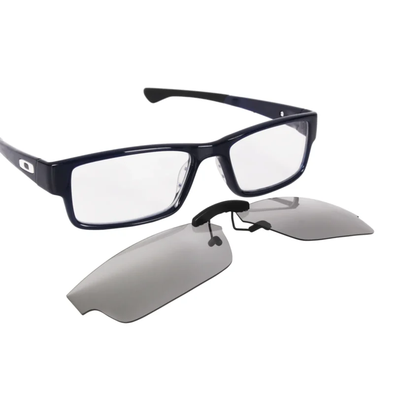 Photochromic 10-20% Polarized Replacement Lenses For Oakley AIRDROP 55 OX8046 55-18-143 (Adapt Grey) - Image 4