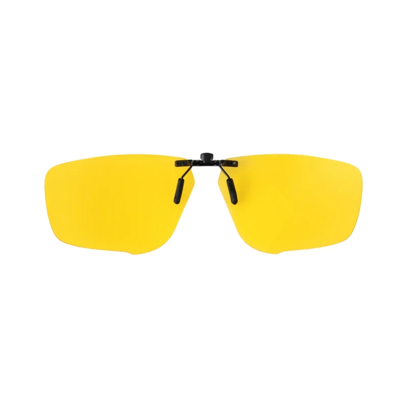 Custom Polarized Clip On Sunglasses for Oakley Men's Ox8080 Crosslink Zero Asian Fit Square Prescription Eyewear Frames 58mm (Yellow) - Image 2