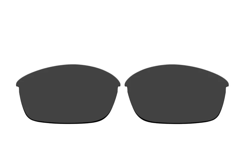 Replacement Polarized Lenses for Oakley Flak Jacket (Grey)