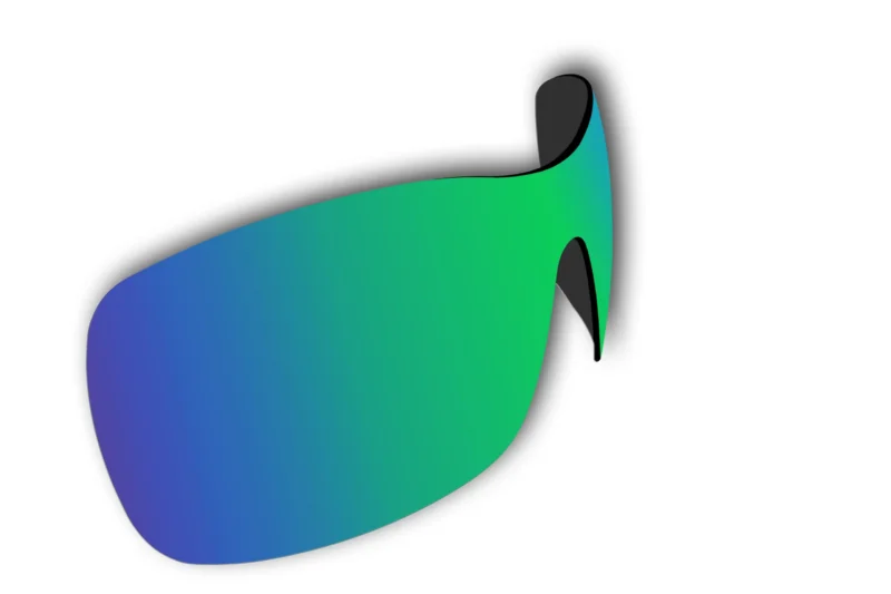 Replacement Polarized Lenses for Oakley Antix (Emerald Green Mirror) - Image 3