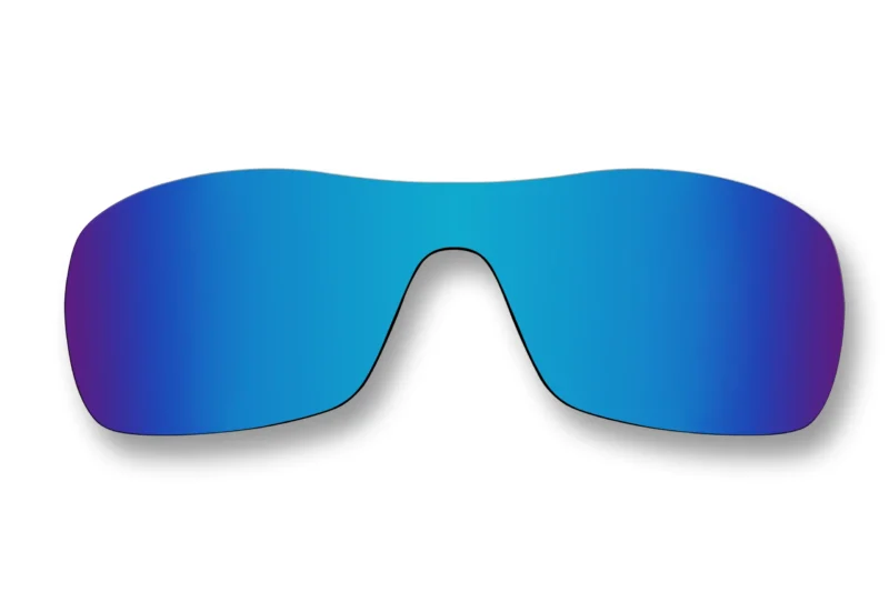 Replacement Polarized Lenses for Oakley Antix (Ice Blue Mirror)