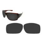 Replacement Polarized Lenses for Oakley Big Taco OO9173 (Black)