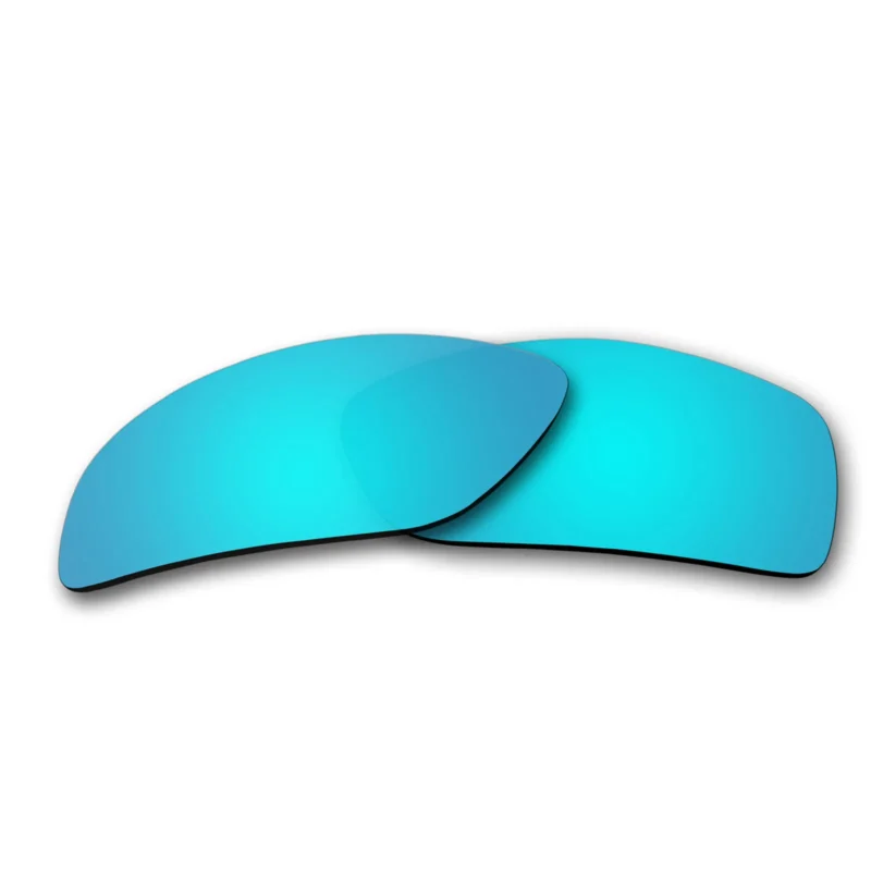 Replacement Polarized Lenses for Oakley Big TacoOO9173  (Ice Blue Mirror) - Image 6