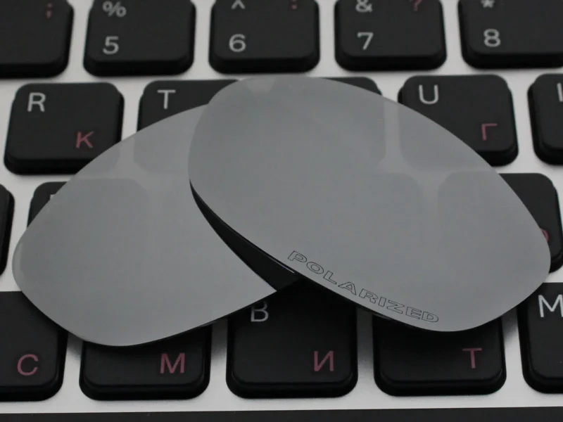 Replacement Polarized Lenses for Oakley Fives 2.0 (Silver Mirror) - Image 2