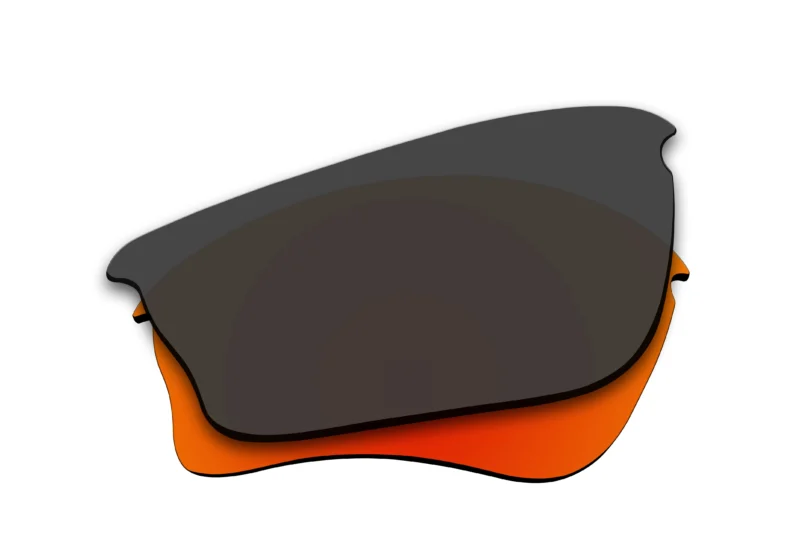 Replacement Polarized Lenses for Oakley Half Jacket XLJ (Fire Red Coating) - Image 2