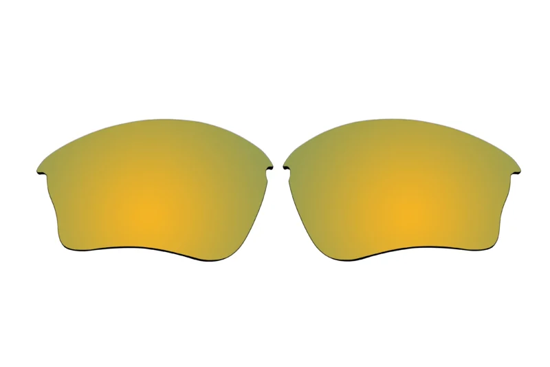 Replacement Polarized Lenses for Oakley Half Jacket XLJ (Golden Yellow Coating)