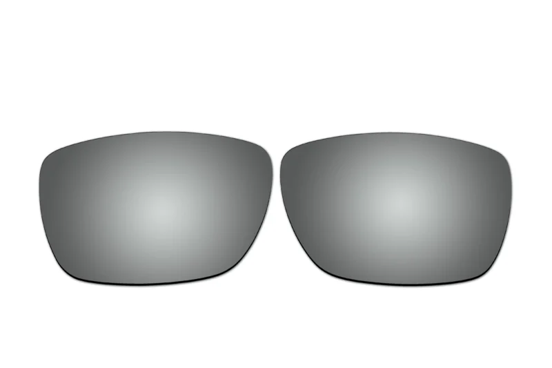 Replacement Polarized Lenses for Oakley Tinfoil Carbon OO6018 (Silver Mirror)