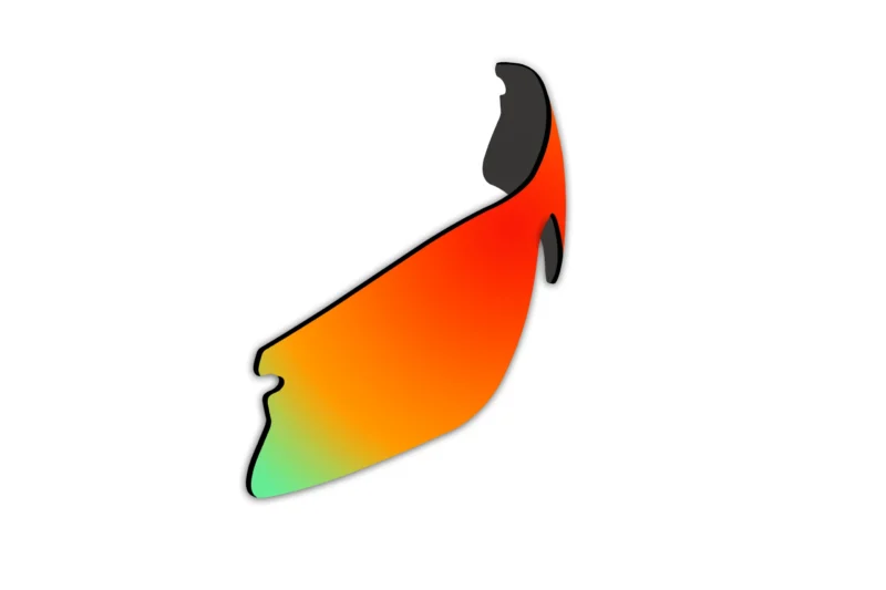 Replacement Polarized Lenses for Oakley Radar Range (Fire Red Mirror) - Image 3