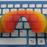 Replacement Polarized Vented Lenses for Oakley Jawbreaker OO9290 (Fire Red Mirror)